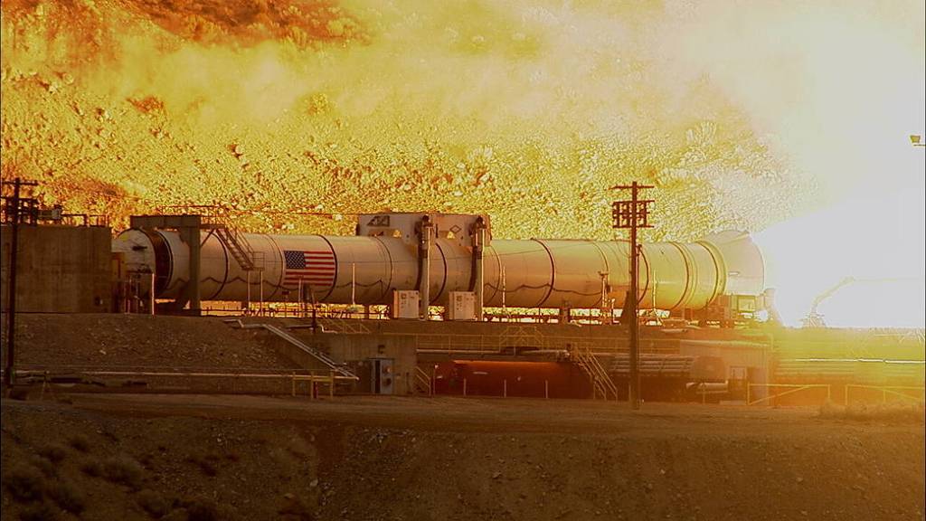 NASA’s Space Launch System Booster Passes Major Ground Test