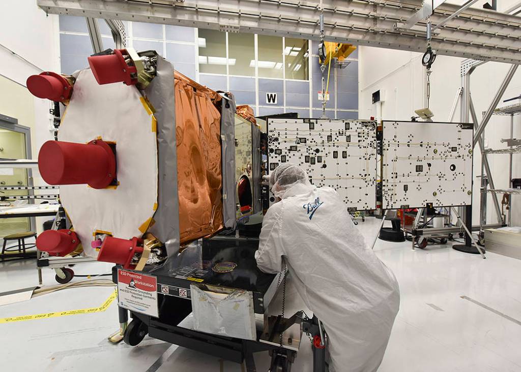 The Solar Array Deployment Mechanism on the GPIM Space Vehicle