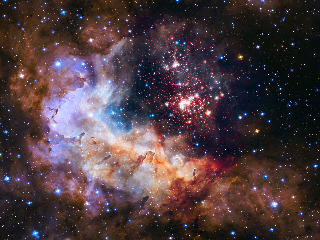 Westerlund 2 Hubble image