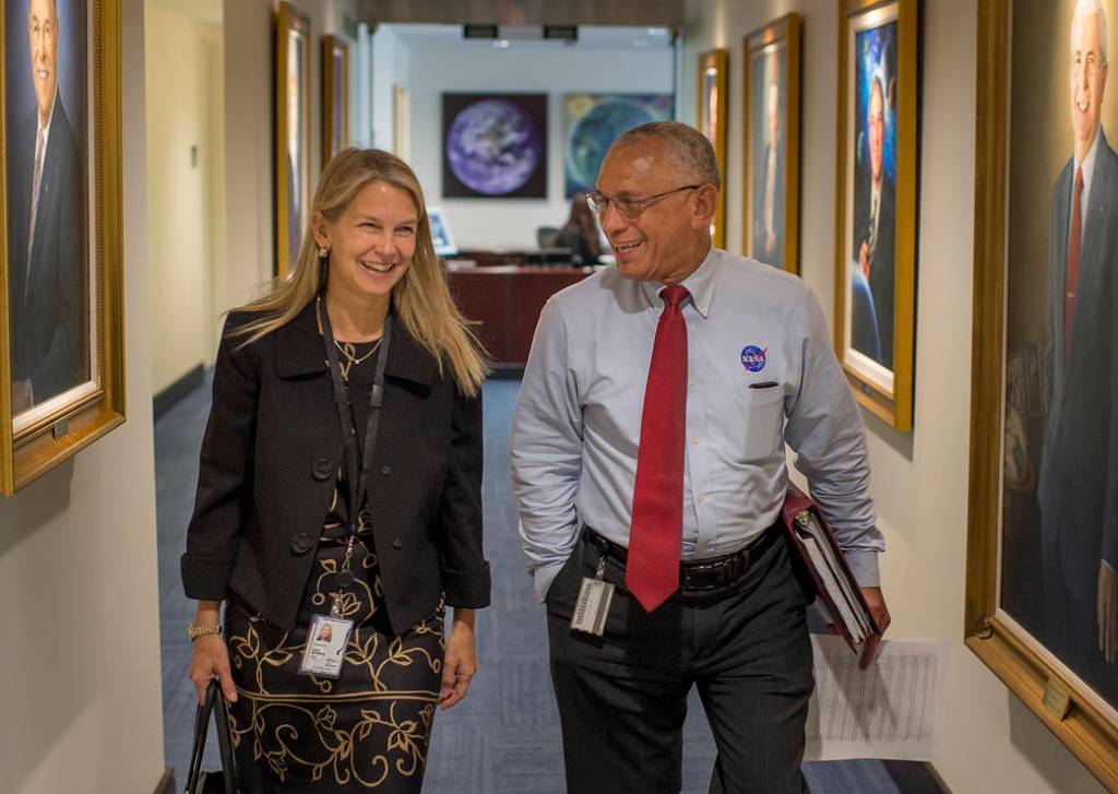 NASA Deputy Administrator Newman’s First Day