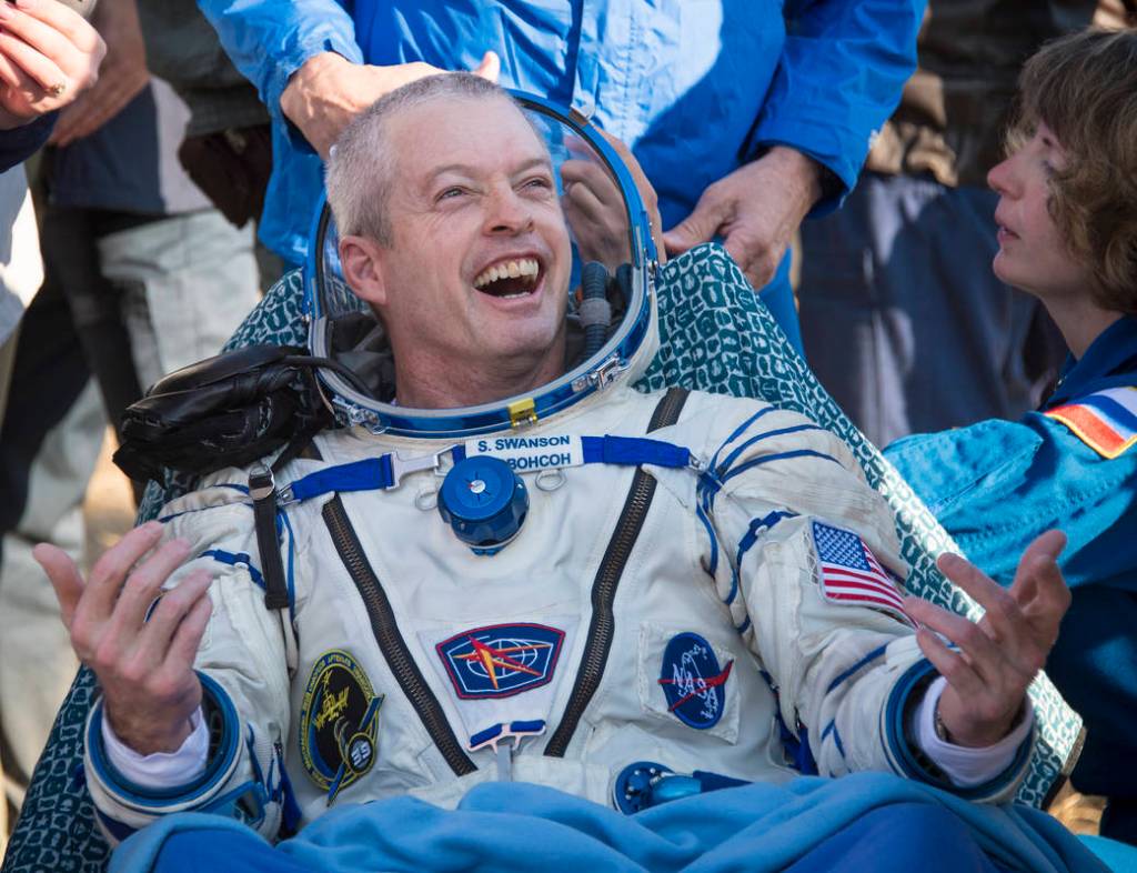 NASA Astronaut Steve Swanson Returns to Earth