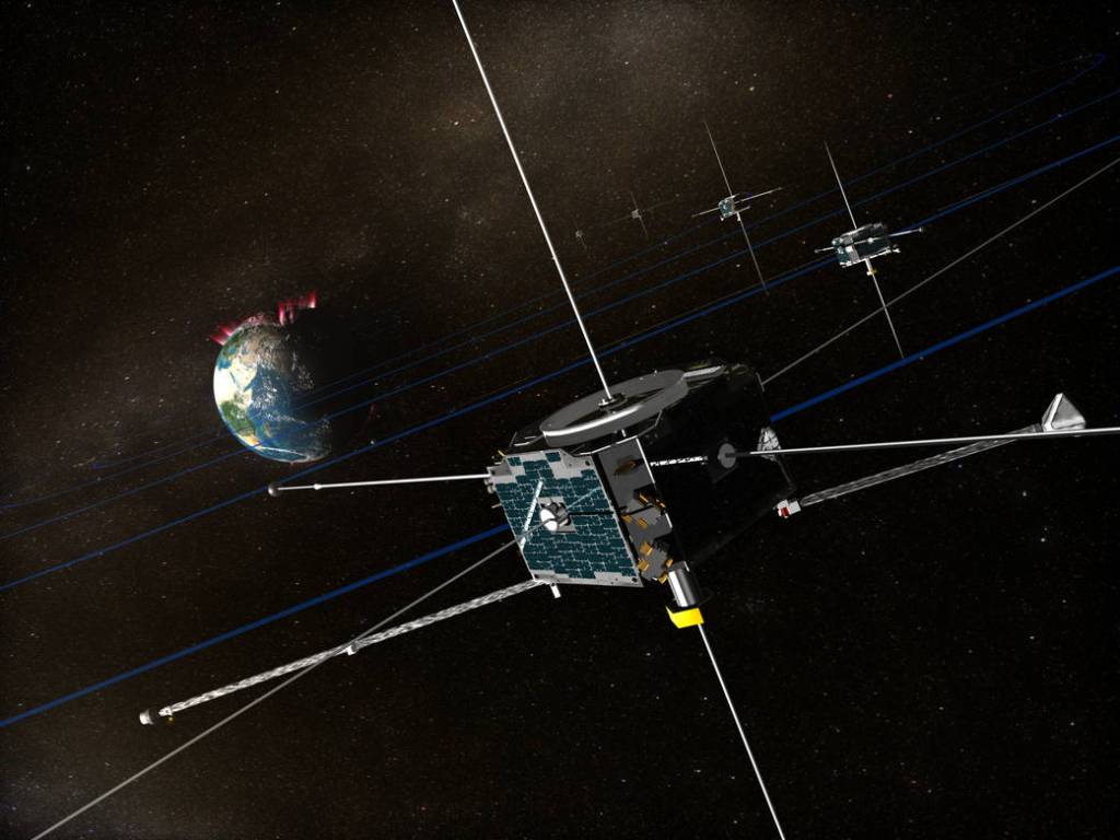 Artist’s Concept of THEMIS in Orbit