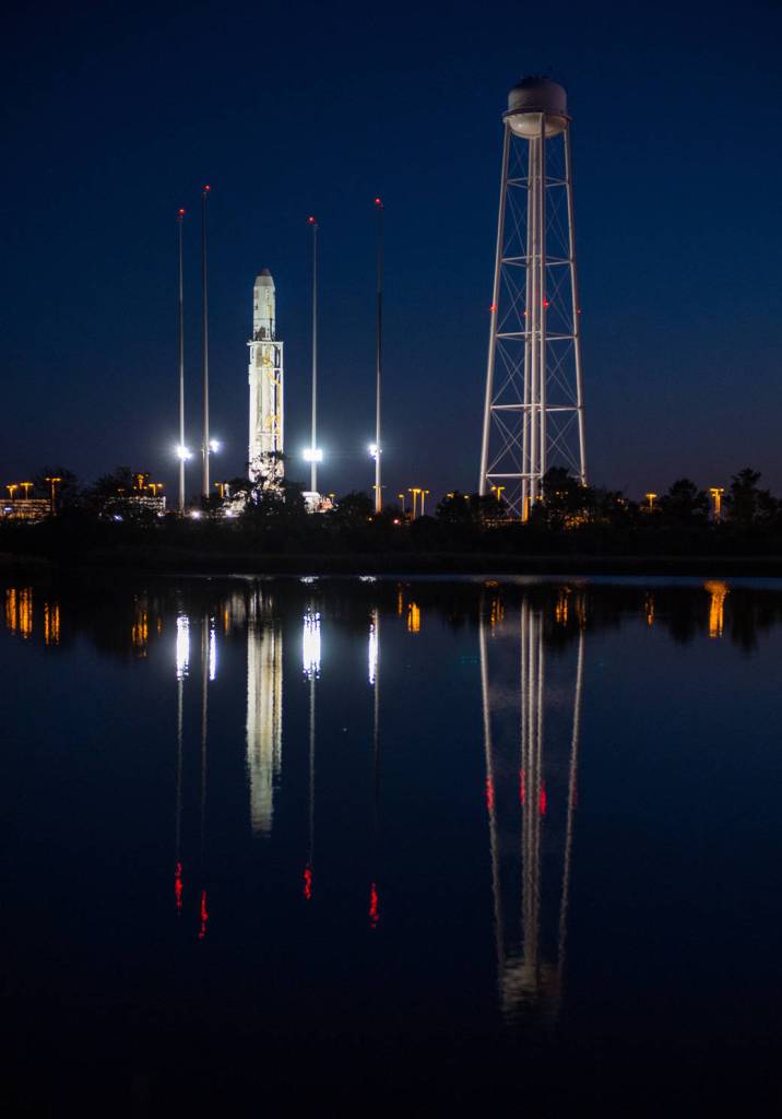 Orbital Antares Rocket at the Launch Pad