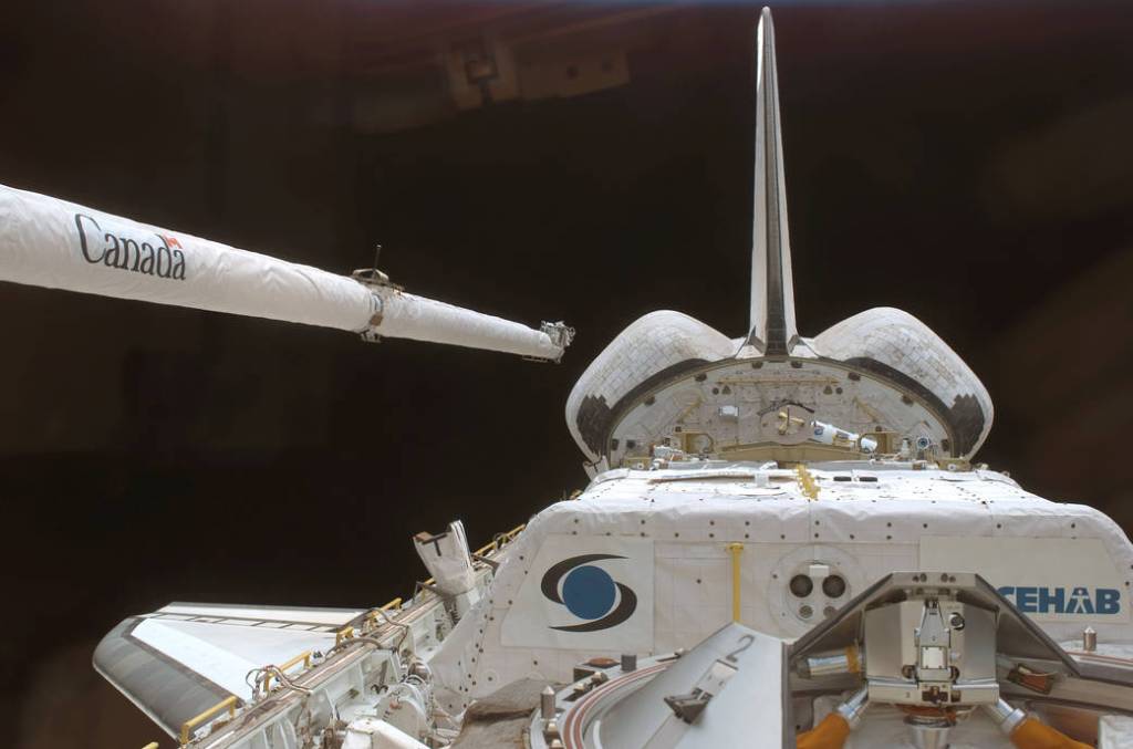 The View From Shuttle Discovery