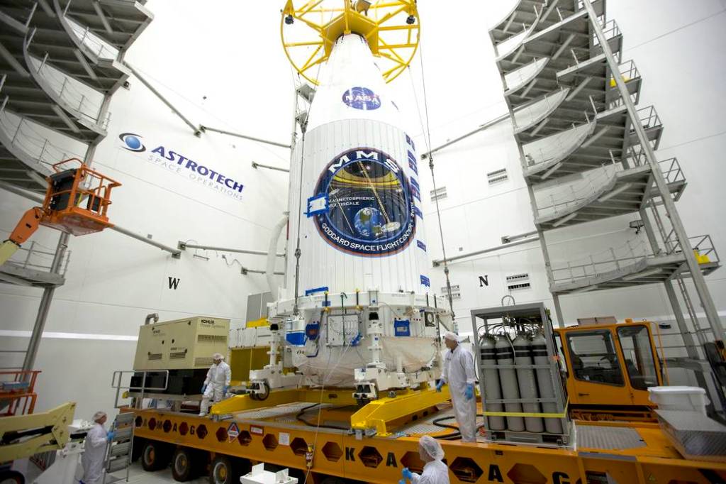 MMS Prepared for Trip to Launch Pad