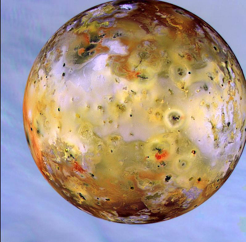 Io’s Colorful Face