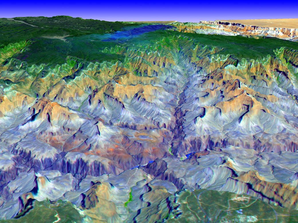 Grand Canyon in 3-D