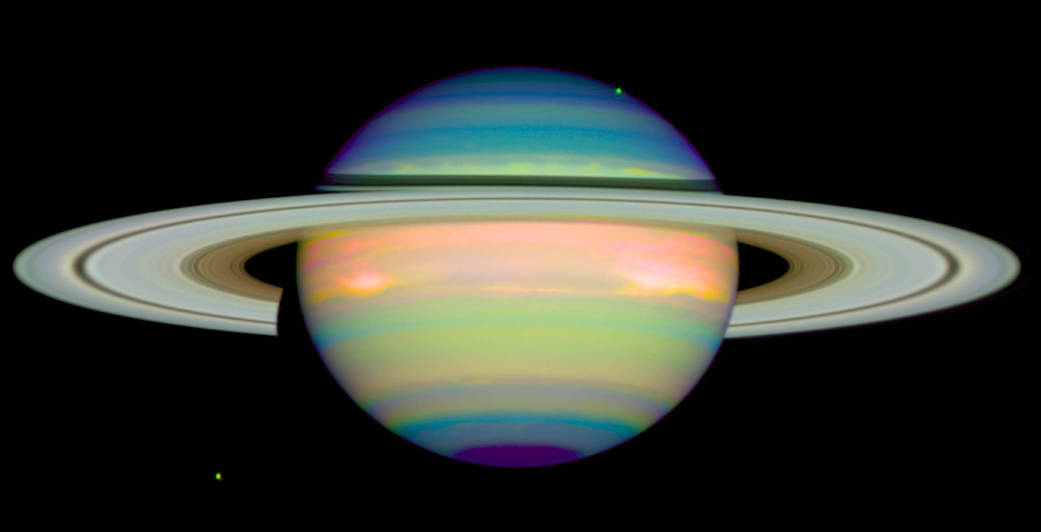 The Colors of Saturn