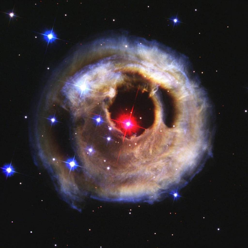 Light Echoes From a Red Supergiant