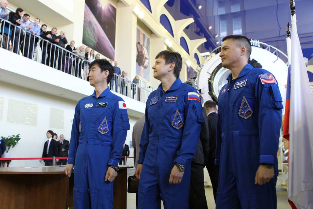 Preparing for Launch from the Baikonur Cosmodrome