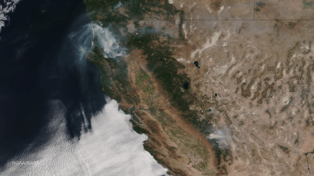 Wildfires in California, August 17, 2015