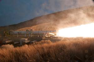 The booster for NASA’s Space Launch System rocket was fired for a two minute test on March 11.