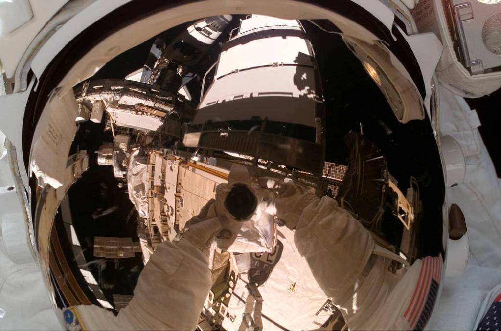 Reflection of Station and Endeavour