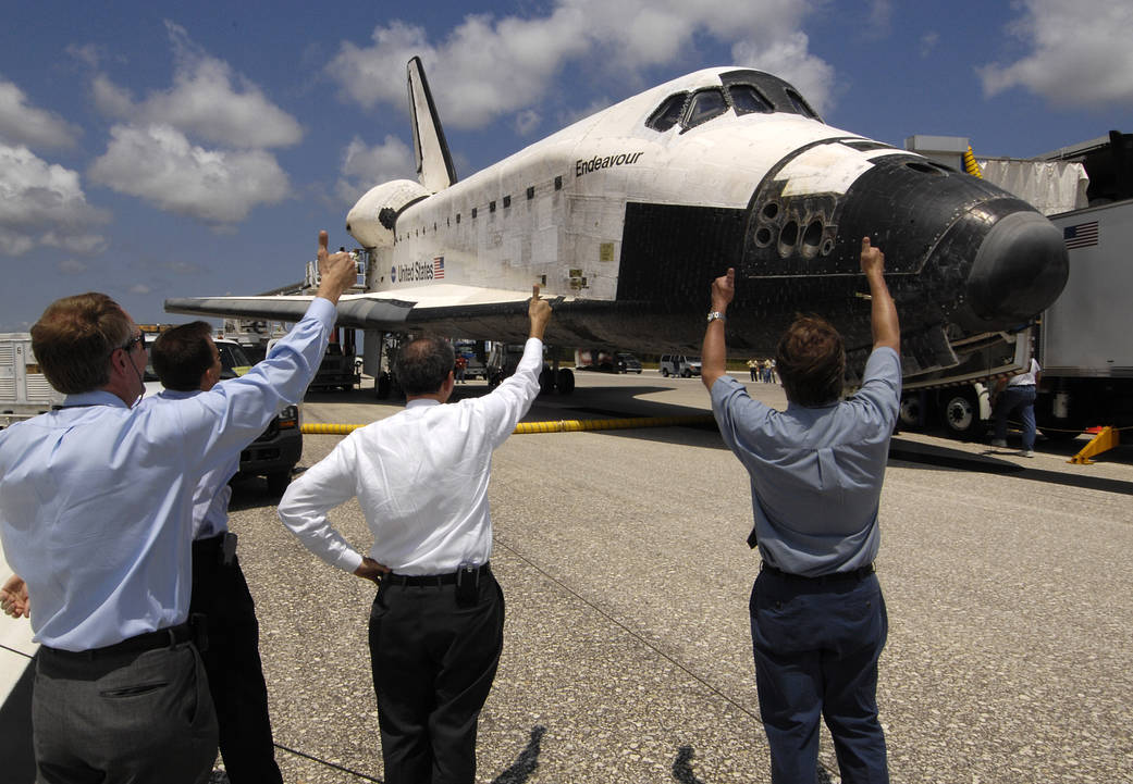 Welcoming Endeavour