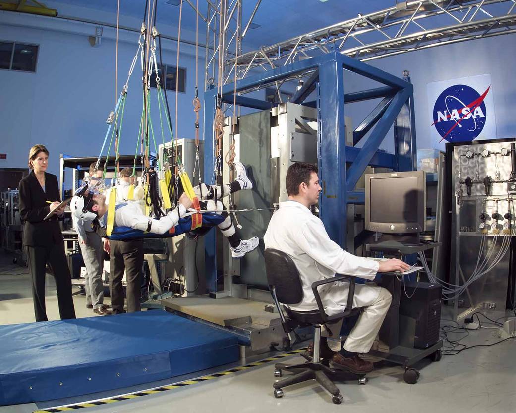 NASA's Floating Treadmill