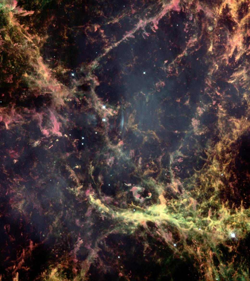 Into the Heart of the Crab Nebula