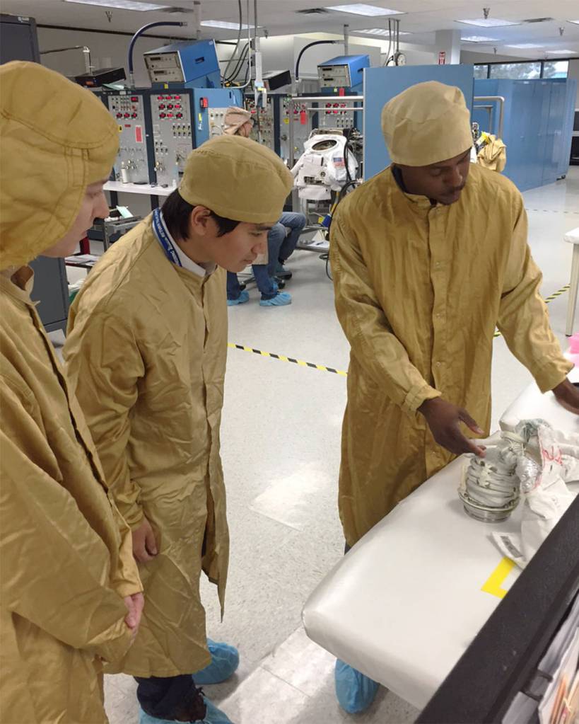 JSC Moon Rock Lab Tour – April 2015