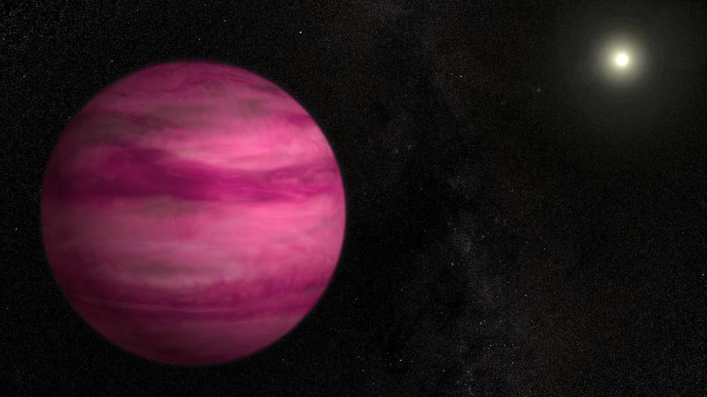 This Gas Giant Is Pretty in Pink
