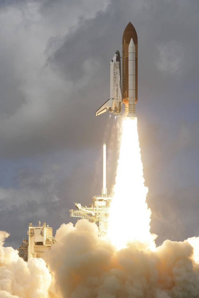 Discovery Lifts Off!