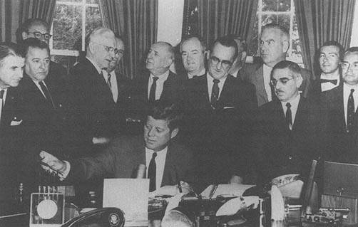 August 1962 – Communications Satellite Act Signed