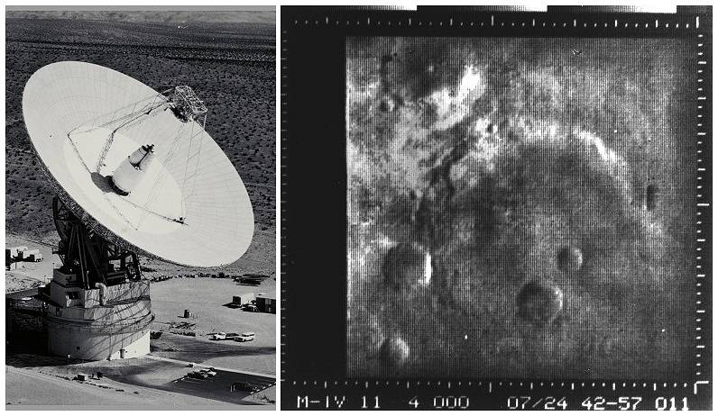 March 1966 - Goldstone’s new 64 meter antenna