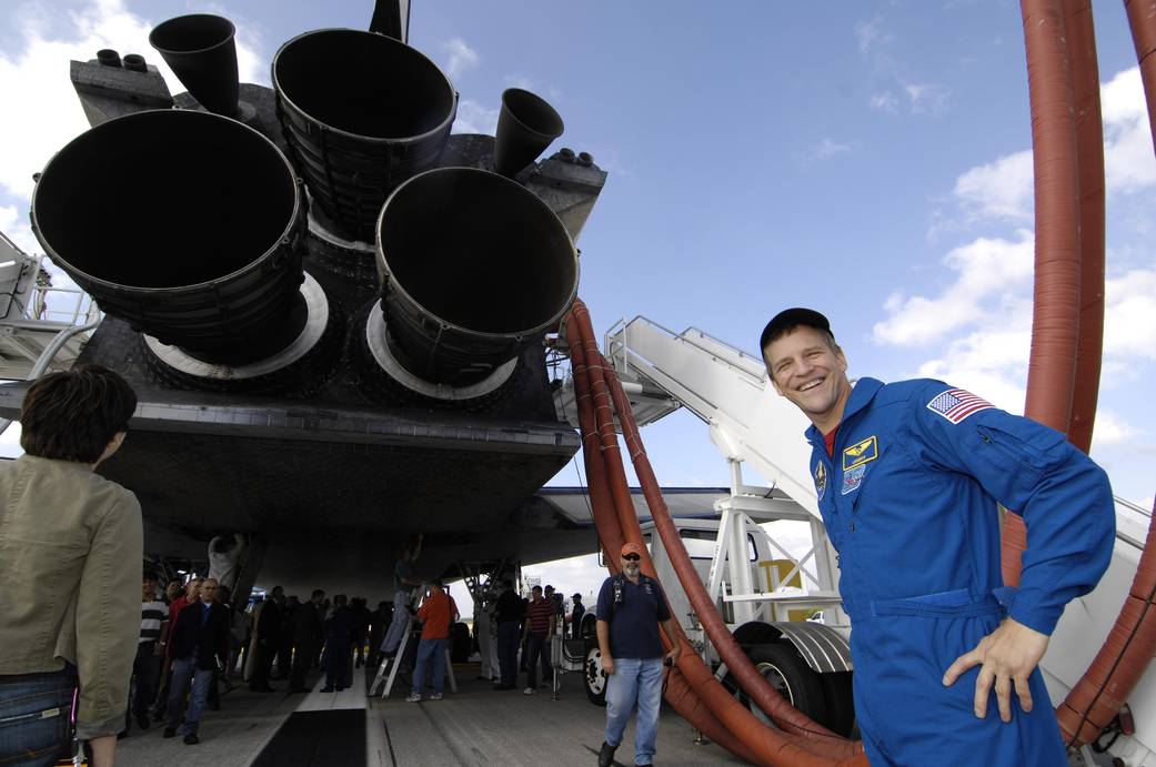 Inspecting the Shuttle