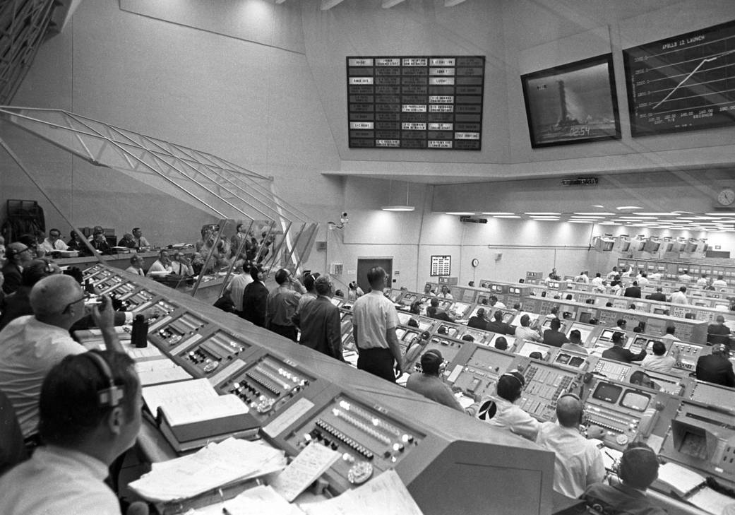 Firing Room 2 of the Launch Control Center.