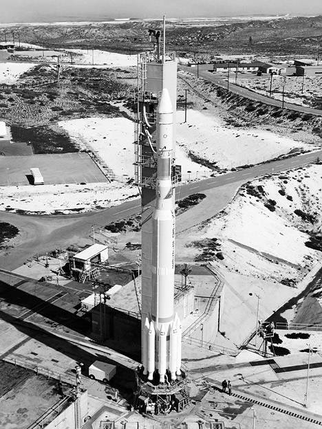July 1972 Landsat 1 Delta-Rocket-ERTS-1