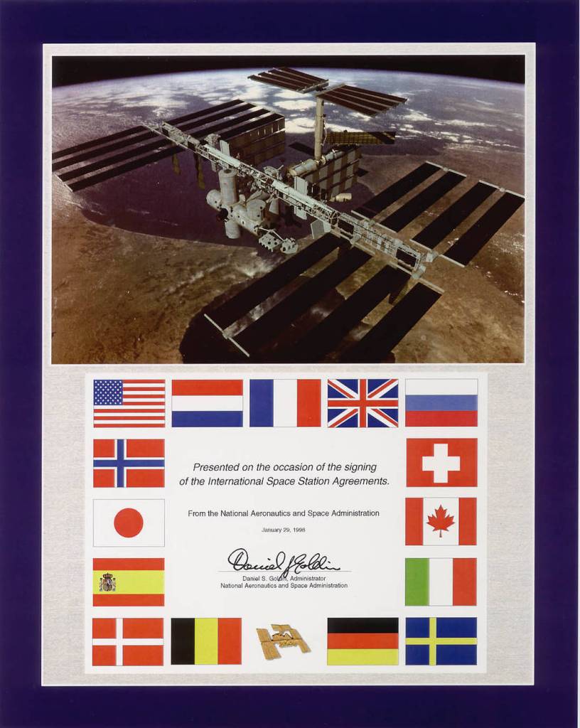 Early 1985 – Agreements Signed for Future Space Station