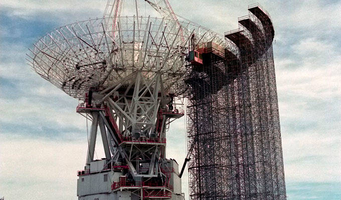 July 1987 - Upgrading DSS-14 to 70m