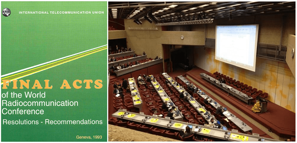 November 1993 – First World Radiocommunications Conference (WRC) Commenced