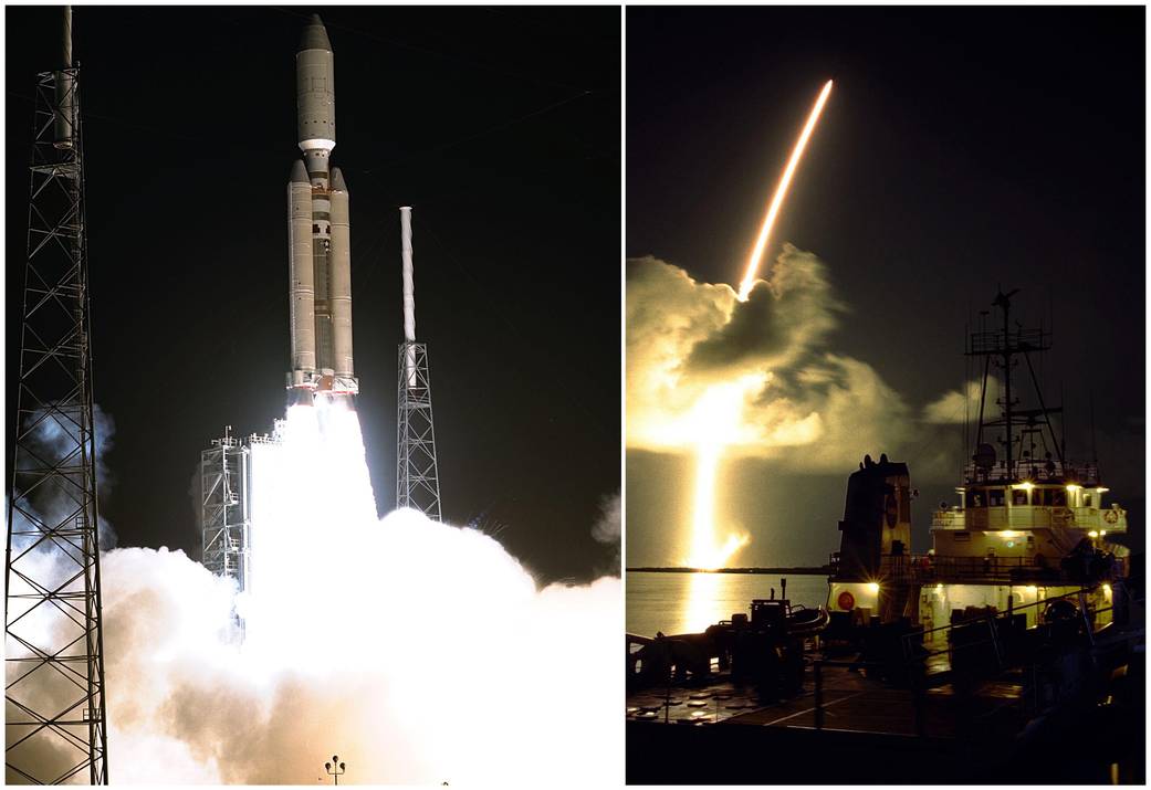 October 1997 Cassini launch