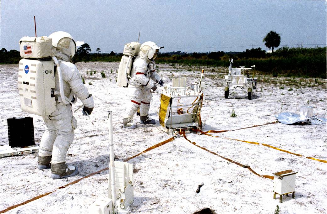 Training at Kennedy Space Center