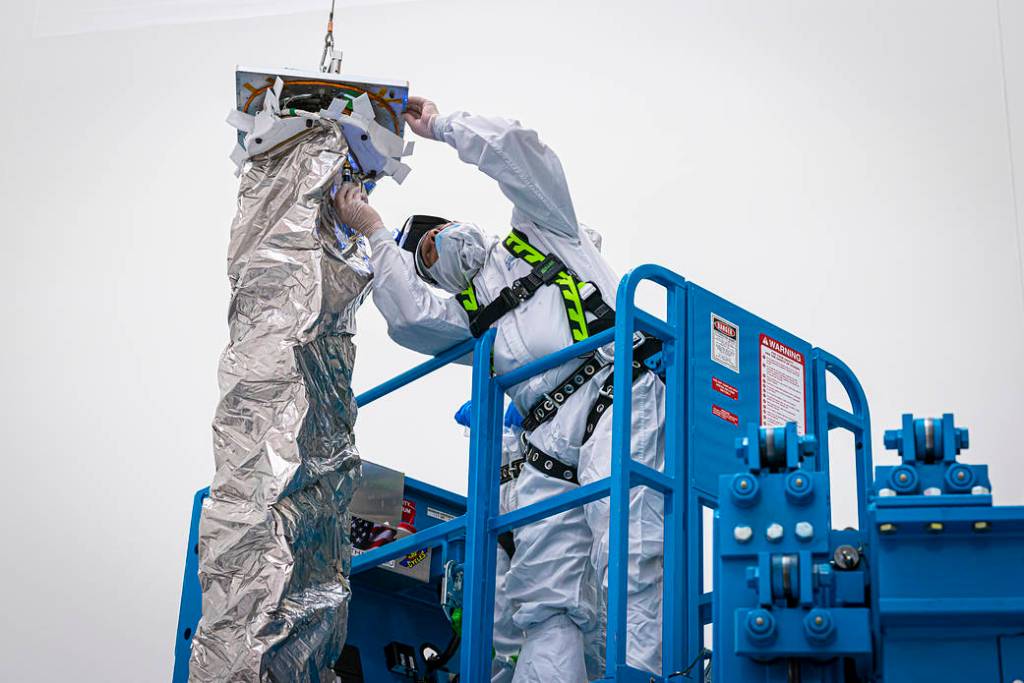IXPE Spacecraft Undergoes Spacecraft Boom Testing