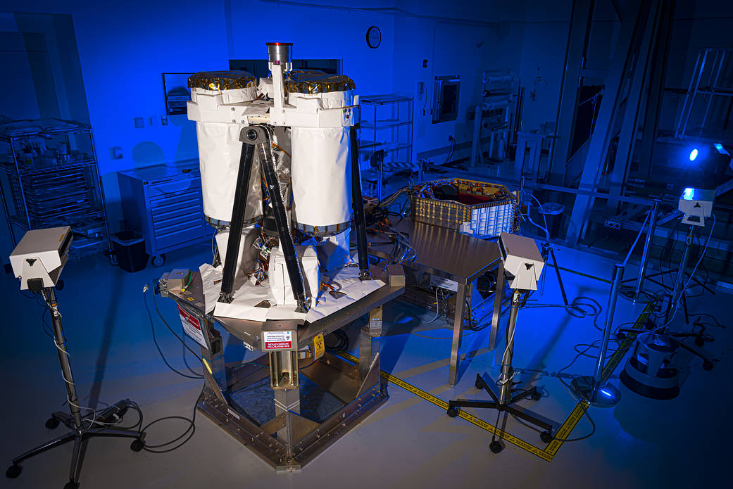 IXPE Spacecraft Undergoes Payload Integration at Ball Facility