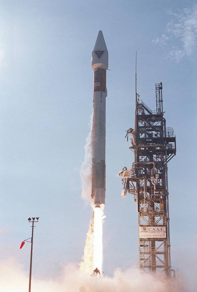 June 2000 – Tracking and Data Relay Satellite 8 (TDRS-8) Launched