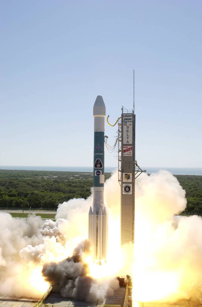 April 2001 – Mars Odyssey Launched