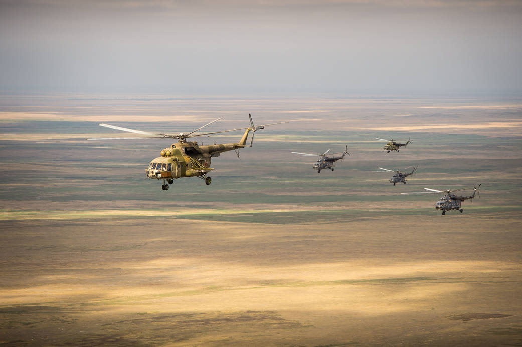Russian Search and Rescue Helicopters