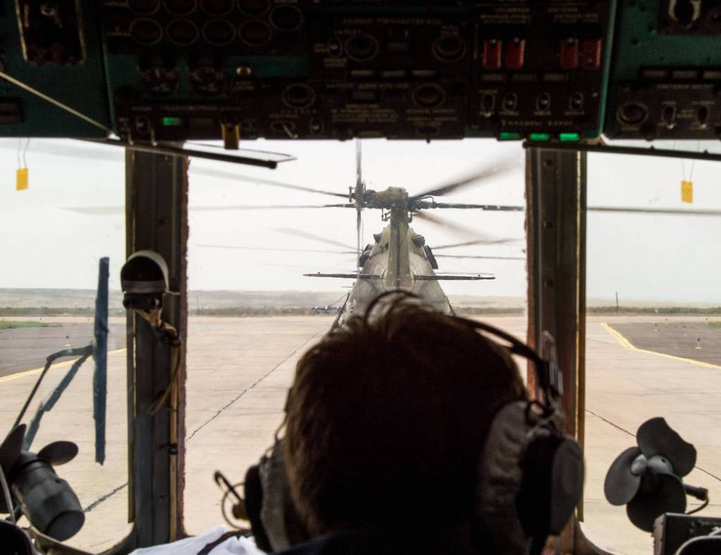 Russian Search and Rescue Helicopter