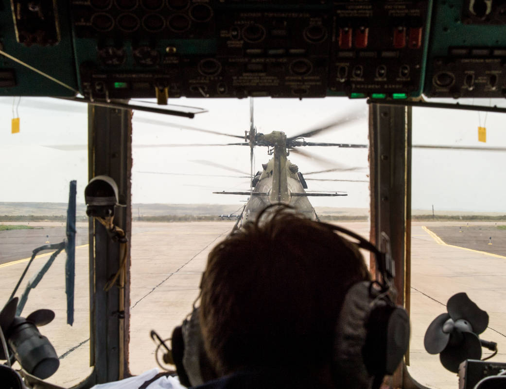 Russian Search and Rescue Helicopter