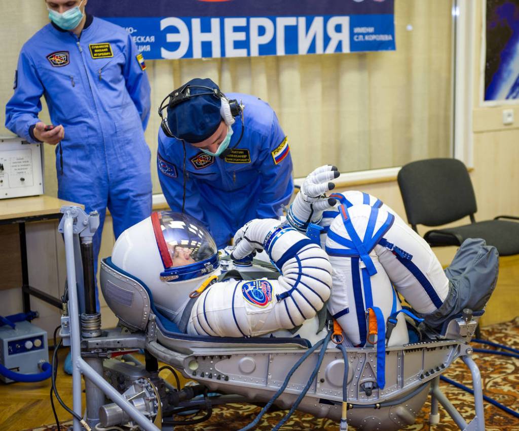 Astronaut Rick Mastracchio Preps for Launch to Station