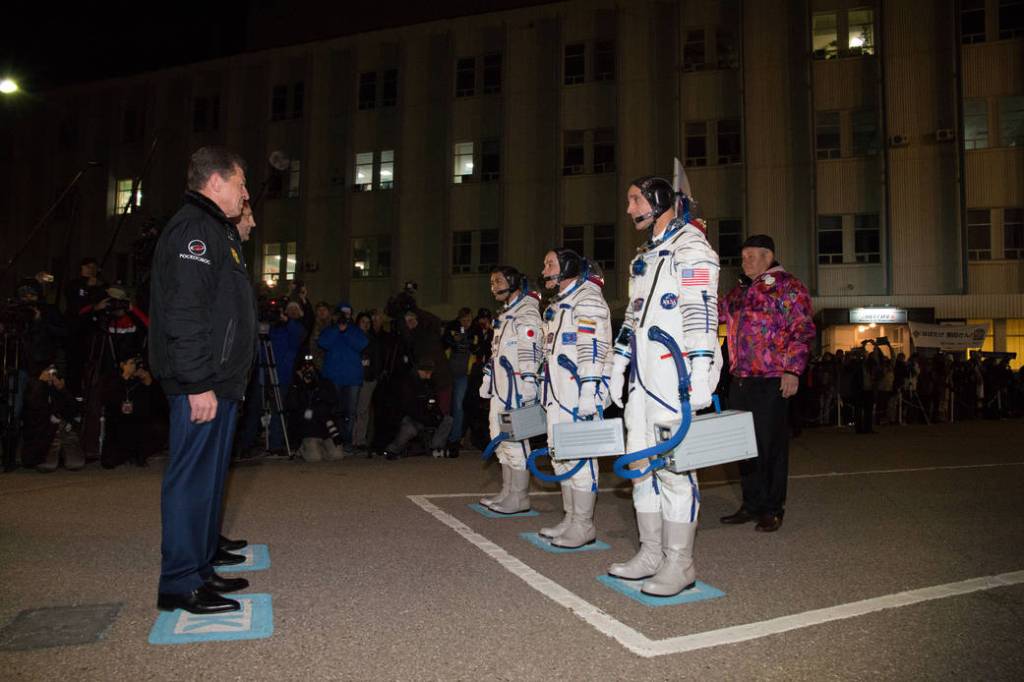Formal Farewell for Expedition 38 Crew