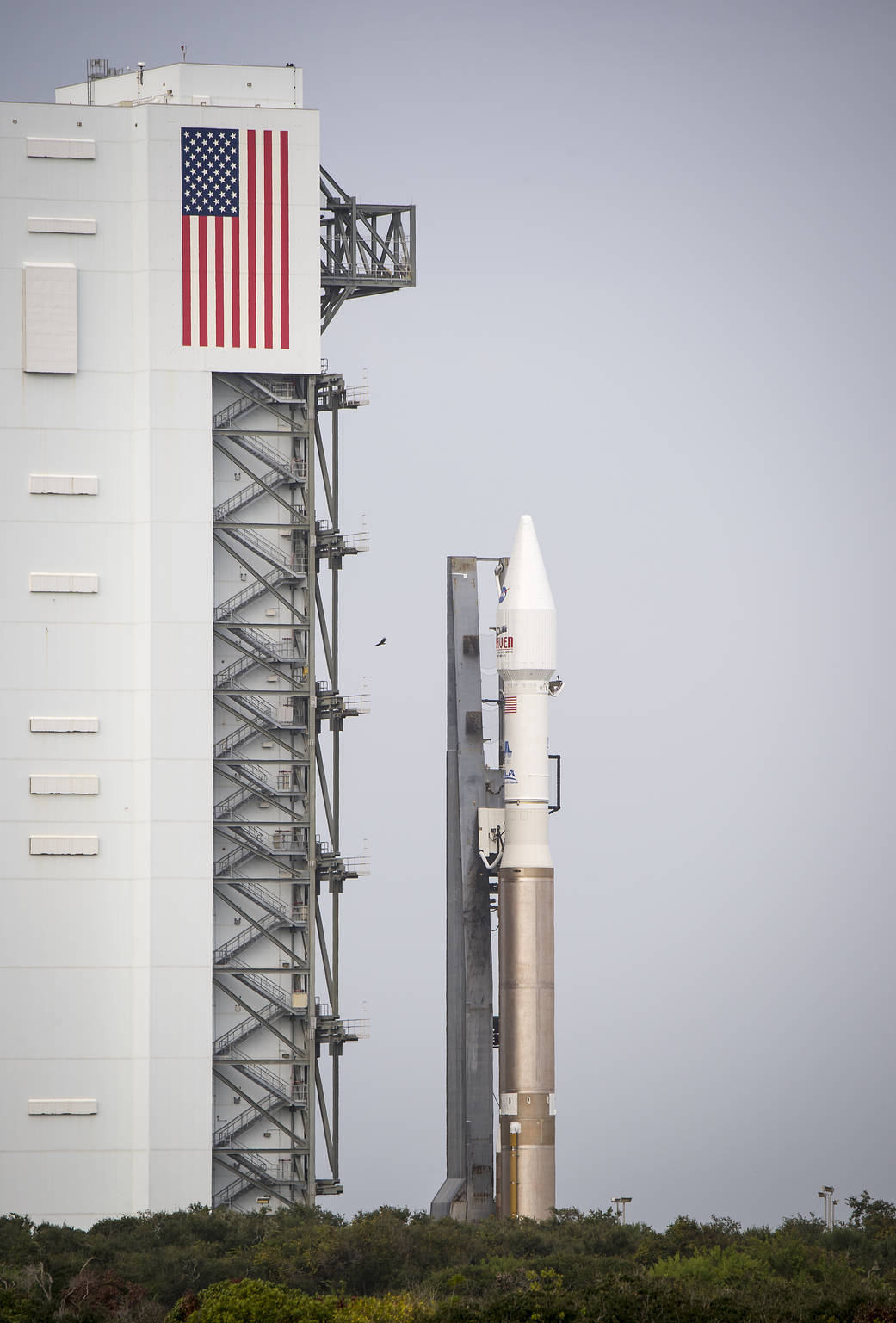 MAVEN at launch pad. Credit: NASA/Bill Ingalls