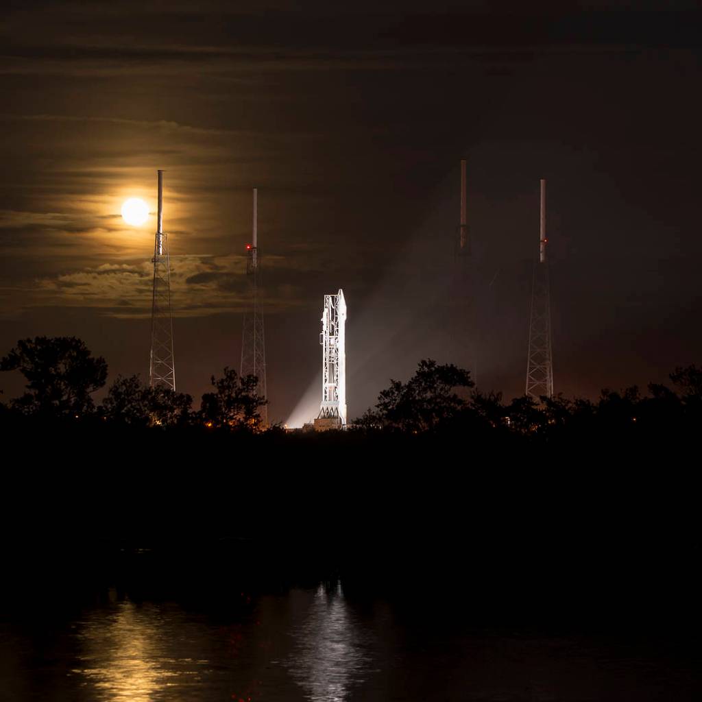 Night Before Launch of Mars-Bound MAVEN Spacecraft