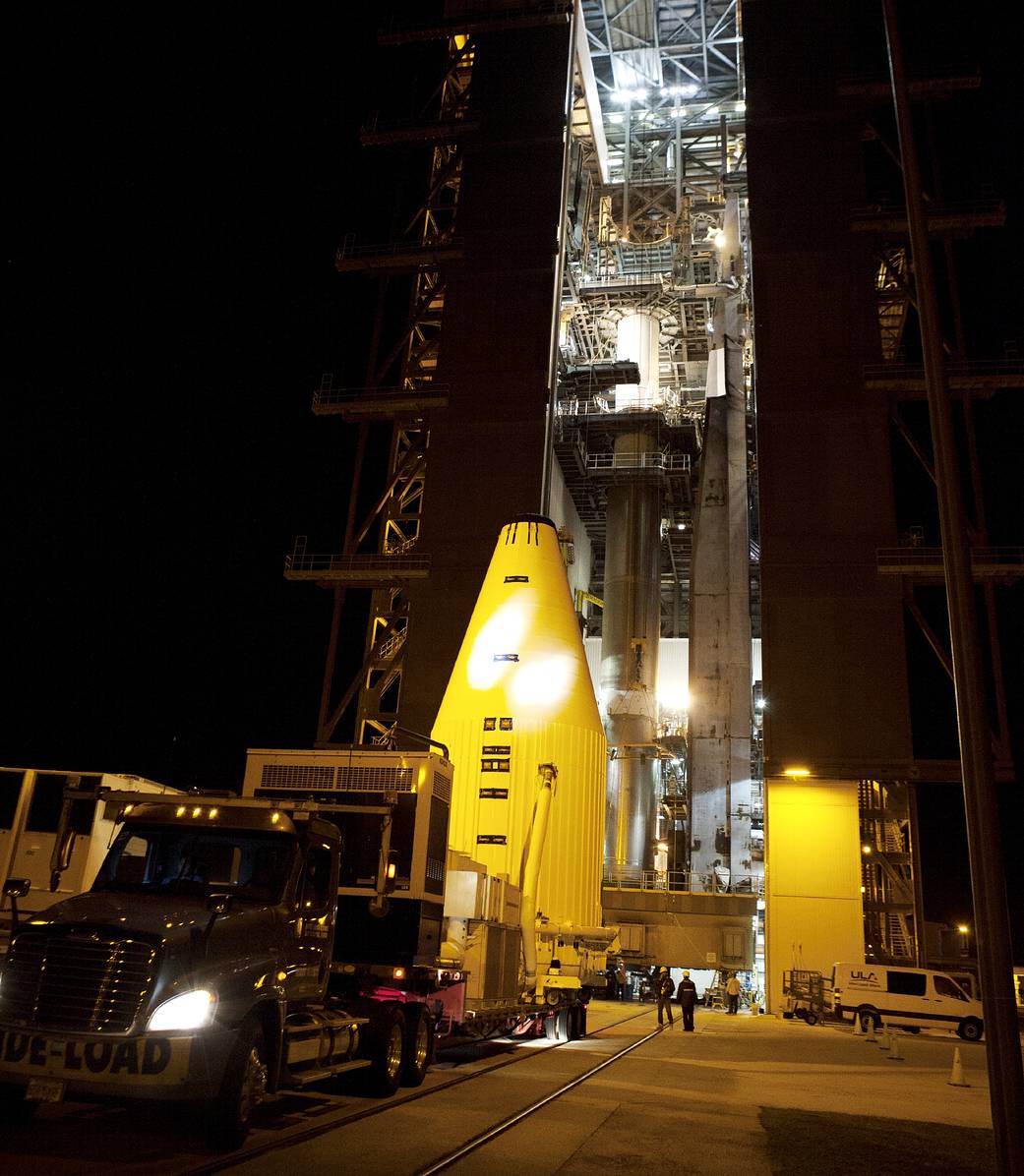 TDRS-L Arrives at Vertical Integration Facility