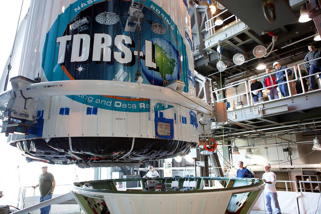 TDRS-L Mated to Atlas V