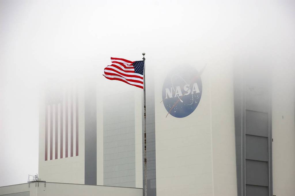 Flag in the Fog