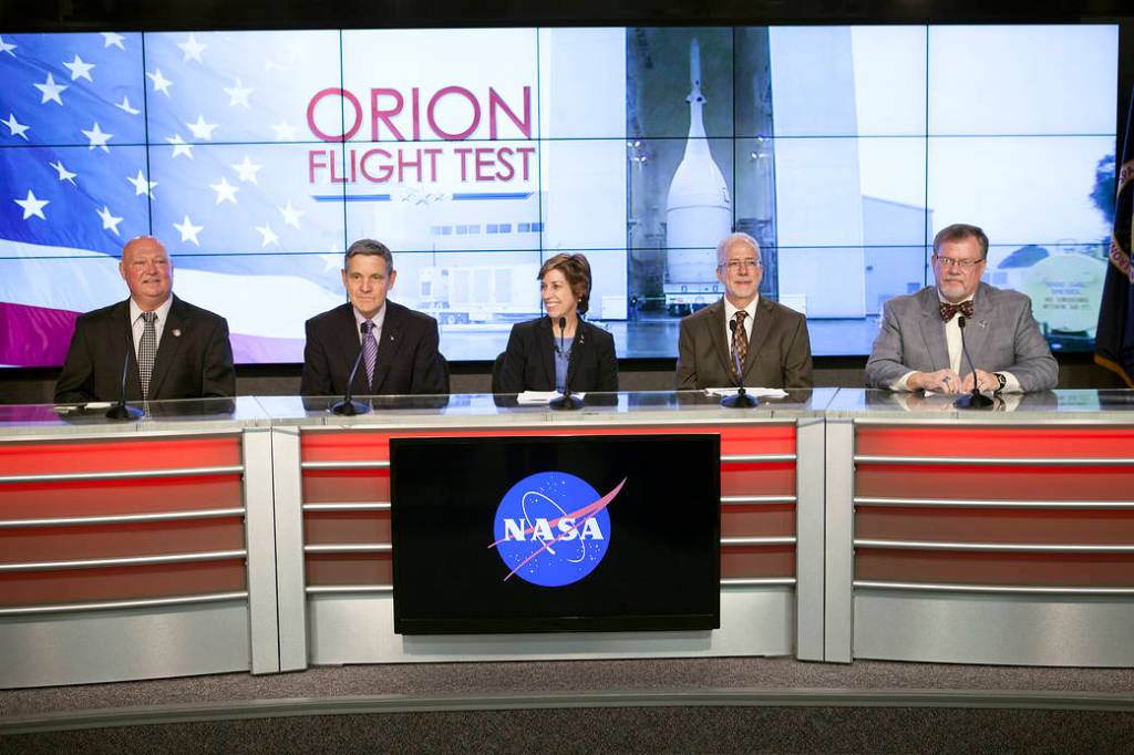 NASA Leaders Discuss Orion Rollout