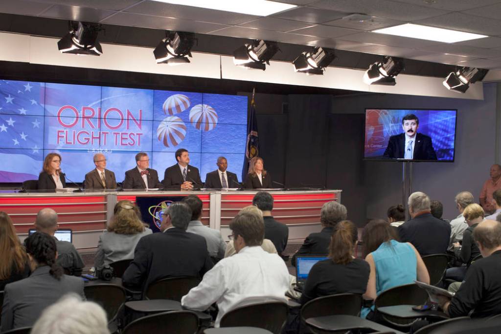 Orion Flight Test Status Update