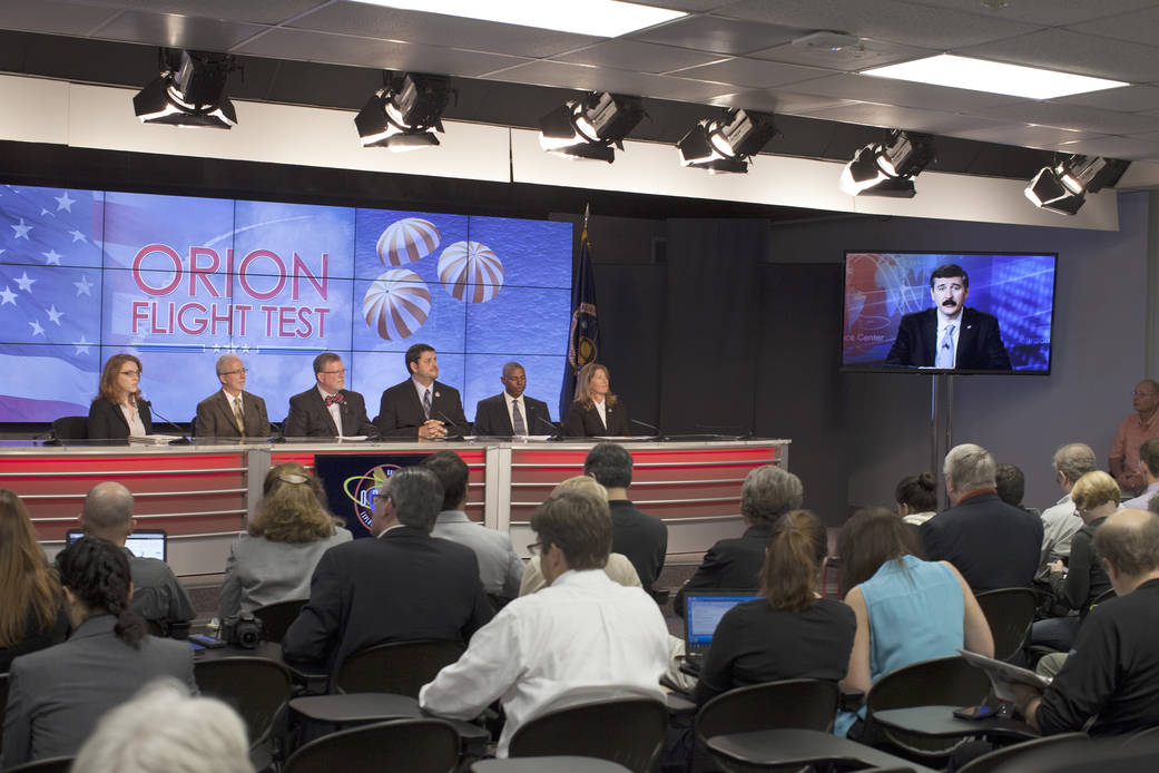 Orion Flight Test Status Update